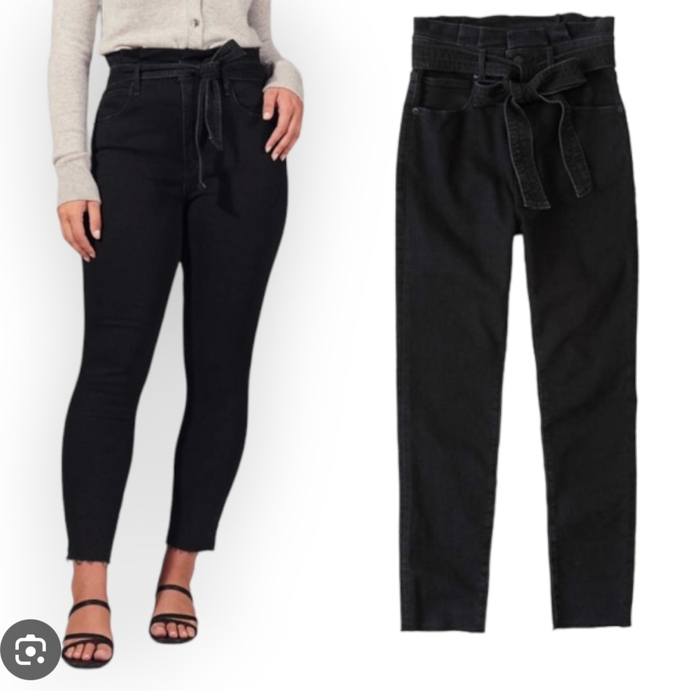 Abercrombie and Fitch paperbag jeans